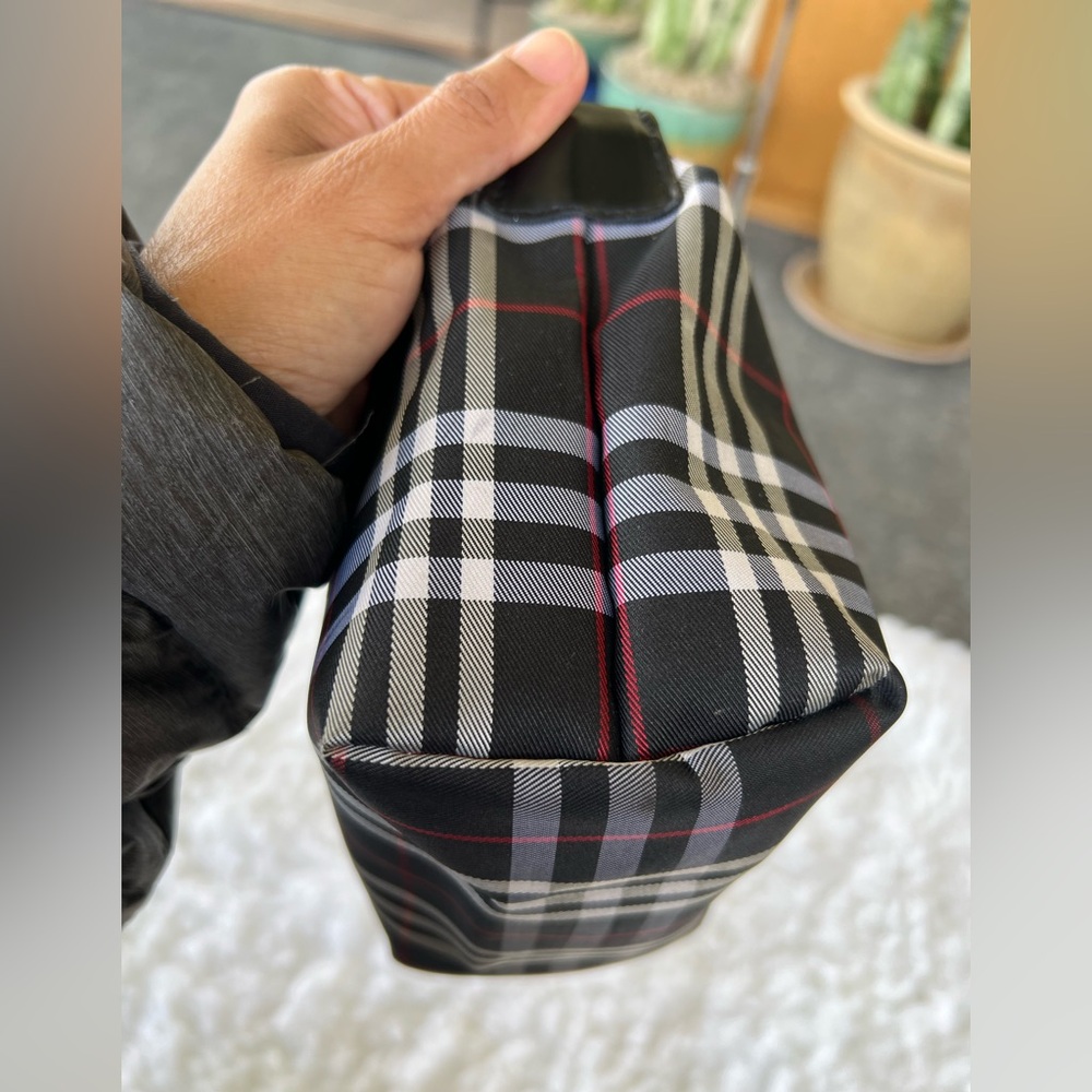 Burberry Nova Check Mini Boston Bag - Picture 8 of 11